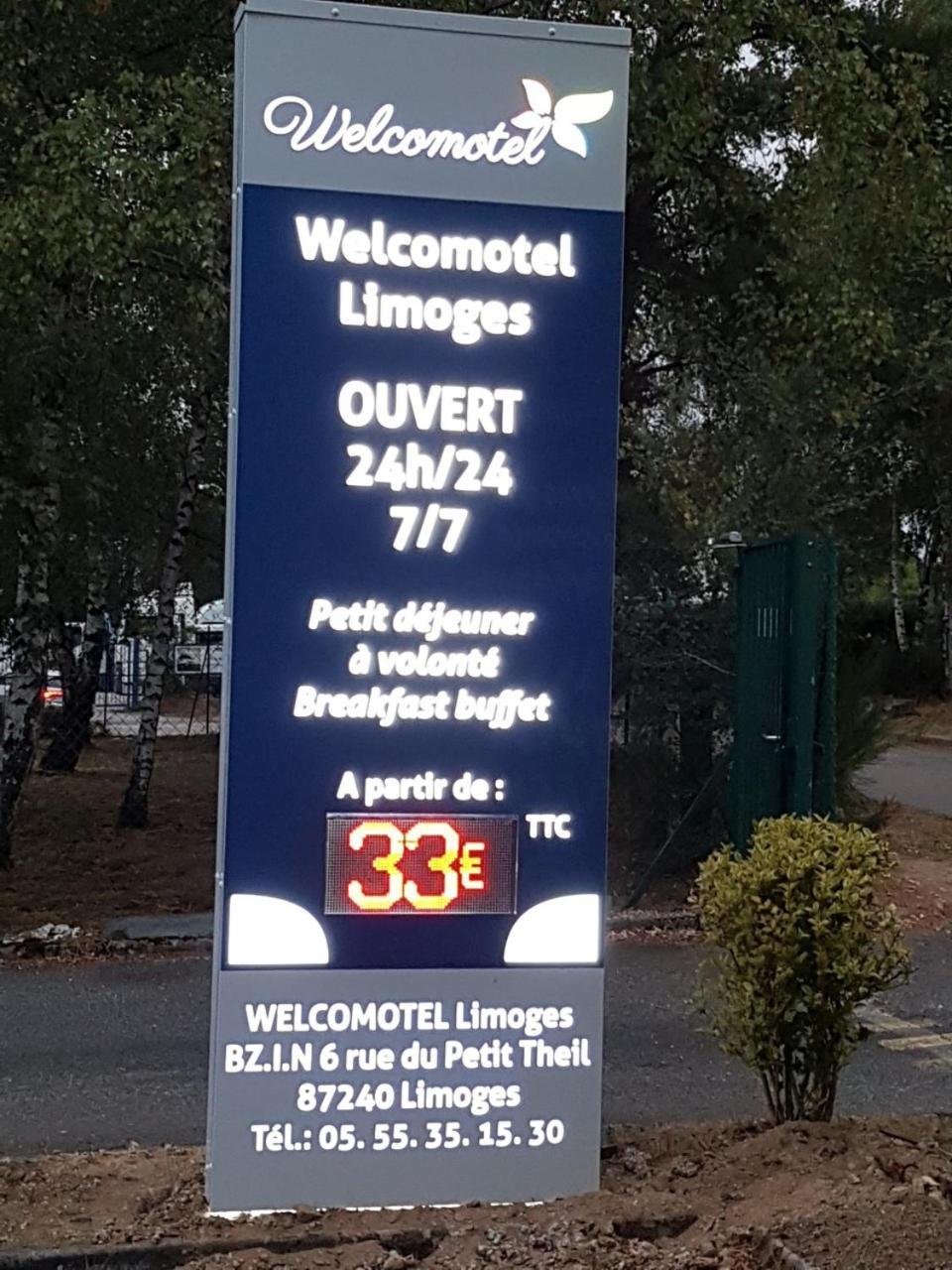 Welcomotel Limoges Ngoại thất bức ảnh
